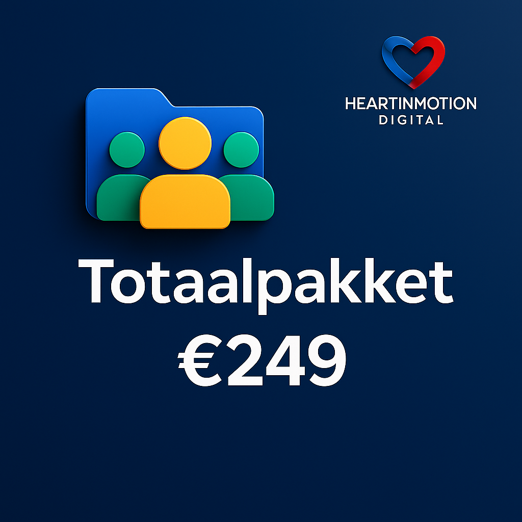 Totaalpakket – Strategie, Branding & Templates